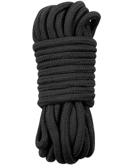 Dây Cotton Lovetoy Đen 10m 8mm Bondage Siêu Mềm