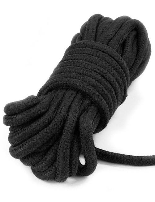 Dây Cotton Lovetoy Đen 10m 8mm Bondage Siêu Mềm