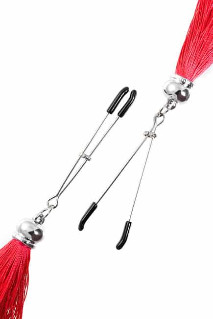 Pecado Kẹp Núm BDSM Lông Đỏ Khoái Lạc Mãnh