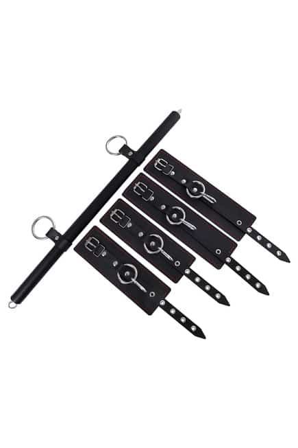 BDSM Set Pecado 4 Điểm Da Đen Nô Lệ Táo Bạo
