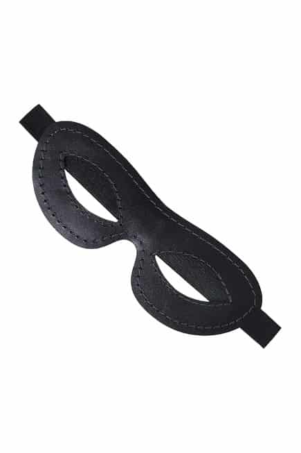 Pecado Mask BDSM Da Đen Oval Mở Hở Bí Ẩn