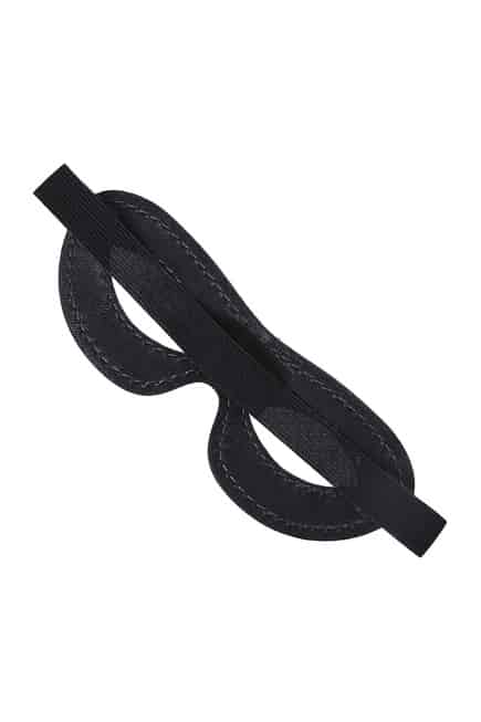 Pecado Mask BDSM Da Đen Oval Mở Hở Bí Ẩn