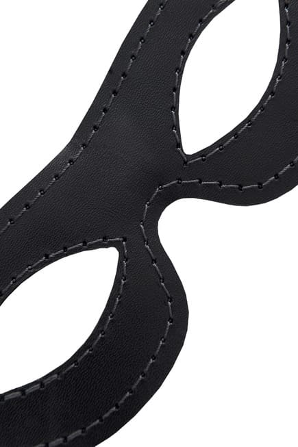 Pecado Mask BDSM Da Đen Oval Mở Hở Bí Ẩn