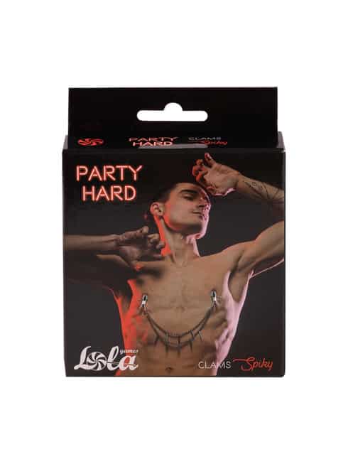 Nipple Clamp Party Hard Spiky Bạc Đau Sướng Đỉnh