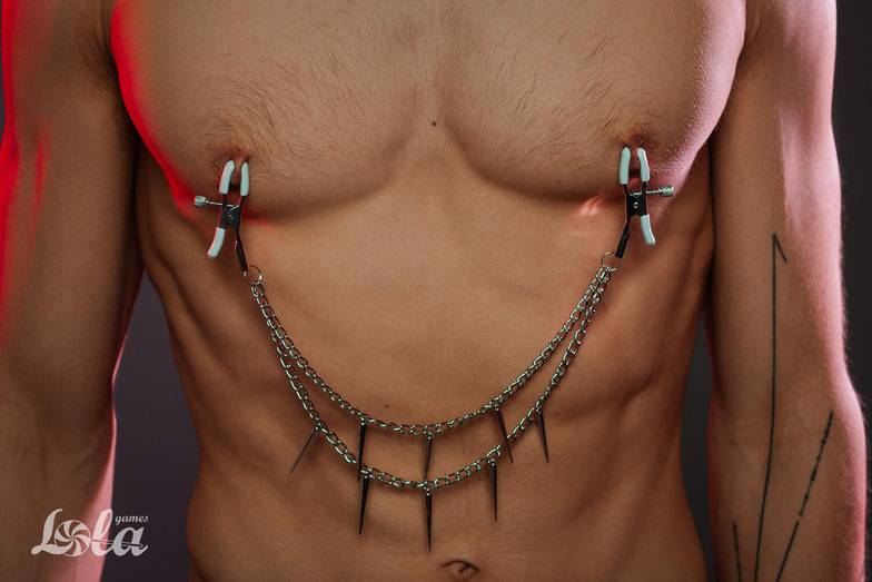Nipple Clamp Party Hard Spiky Bạc Đau Sướng Đỉnh