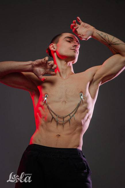 Nipple Clamp Party Hard Spiky Bạc Đau Sướng Đỉnh