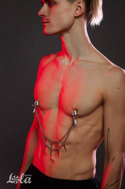 Nipple Clamp Party Hard Spiky Bạc Đau Sướng Đỉnh