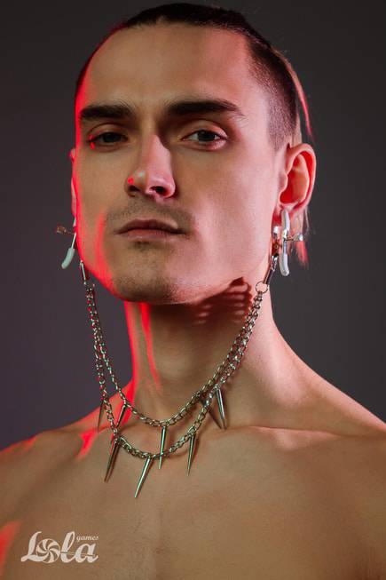Nipple Clamp Party Hard Spiky Bạc Đau Sướng Đỉnh