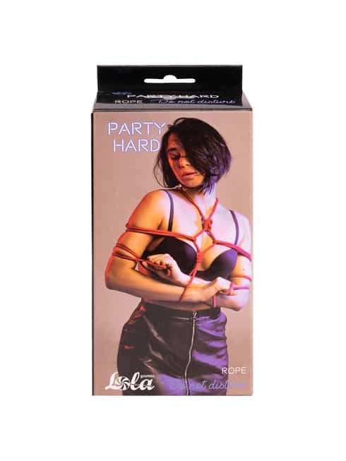 Dây cotton đỏ 5m buộc siết Lola Games party hard
