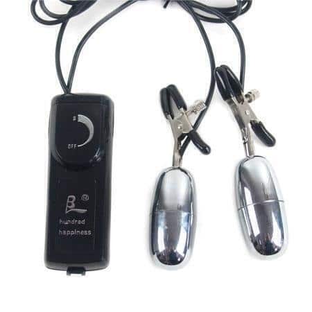 Baile Nipple Clamps Vibro 5.5cm Sữa