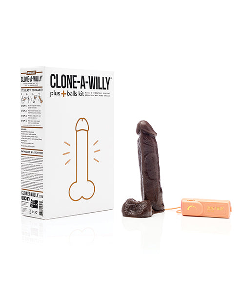 Clone-A-Willy Plus+ Balls Kit Tạo Dildo + Bi Thật Rung 