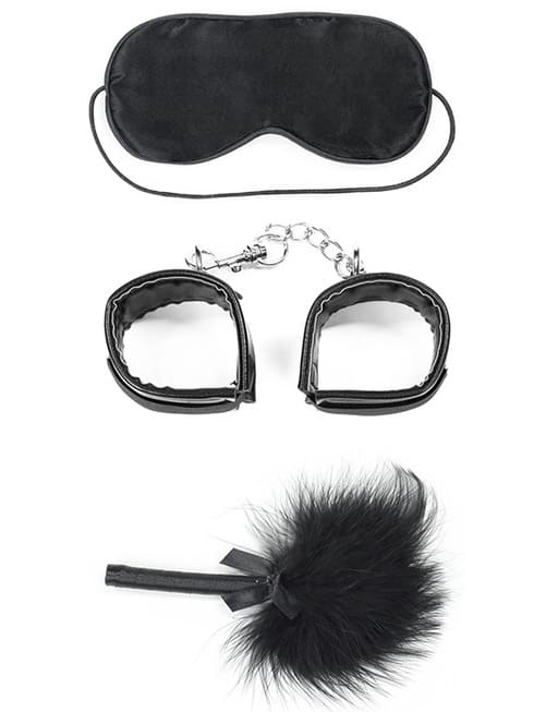 LoveToy BDSM Kit 3 Món Da Lông Vũ Kích Thích Mạnh