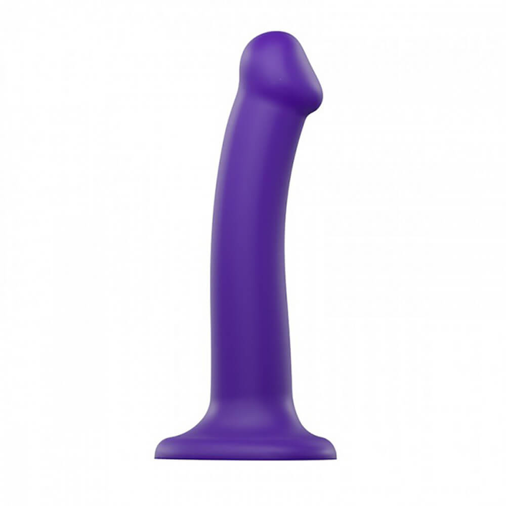 Strap-on-Me Bendable Dual Density Dildo Cong Uốn Siêu Mềm 