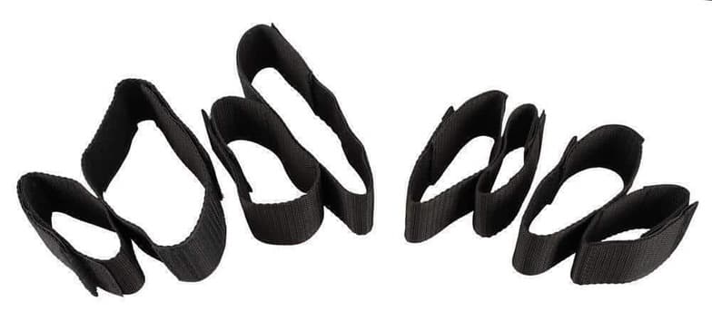 Bad Kitty restraints đen tay chân Kiềm Chế Chặt BDSM