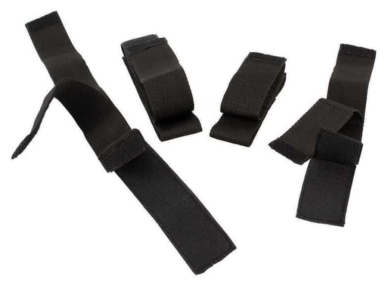 Bad Kitty restraints đen tay chân Kiềm Chế Chặt BDSM