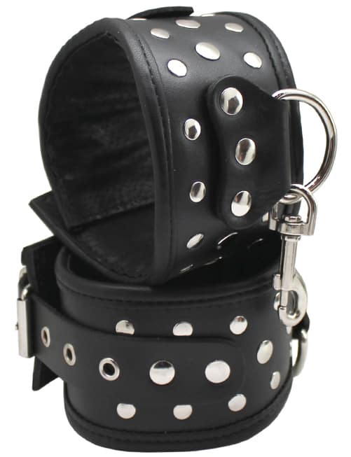 Podium Nanожники Da Đen Rivet Siêu Mềm BDSM