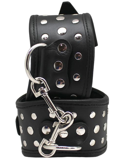 Podium Nanожники Da Đen Rivet Siêu Mềm BDSM