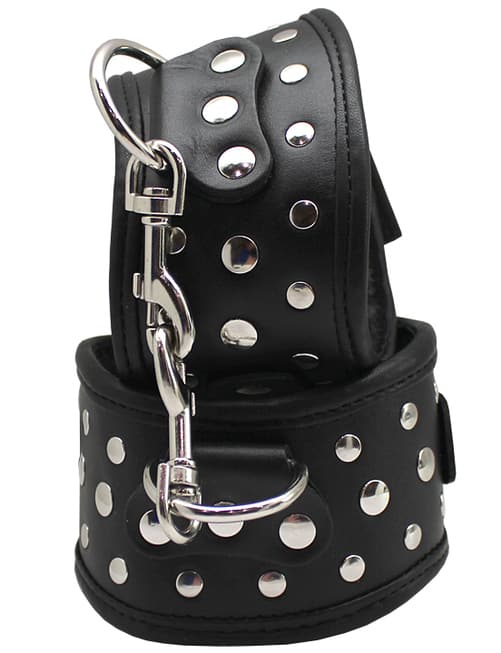 Podium Nanожники Da Đen Rivet Siêu Mềm BDSM