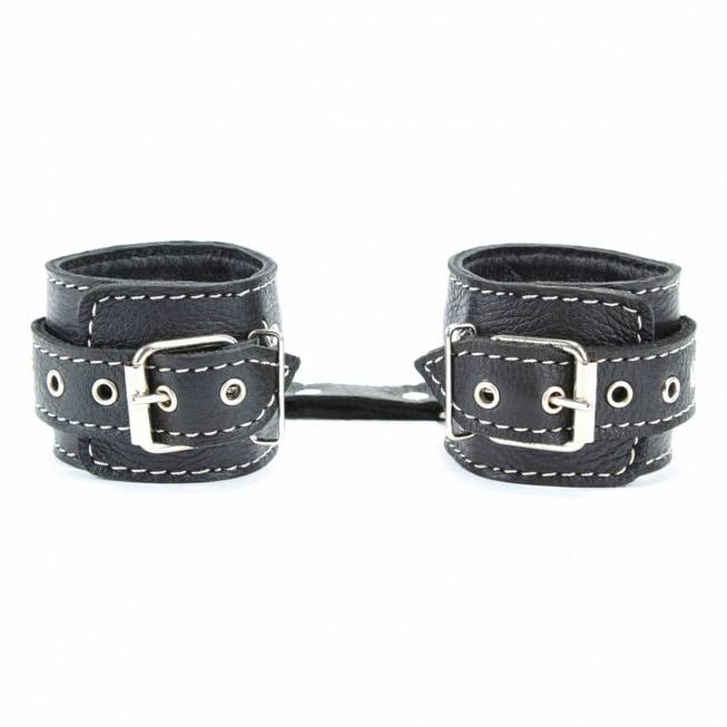 Na Còng BDSM Da Đen May Trắng Cao Cấp Đam Mê Nồng Cháy
