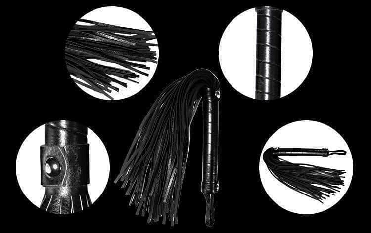 LOVETOY Bộ BDSM Đen Mặt Nạ Kẹp Roi Siêu Nóng