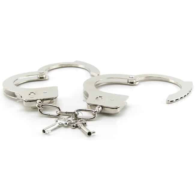 Handcuffs Metal Bạc Cổ Điển Nóng Bỏng Gợi Cảm