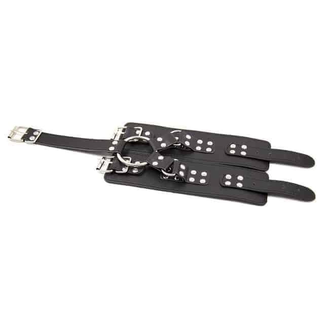 Còng Tay Da Đen Fiksator BDSM Trói Chặt Khoái Lạc Mãnh Liệt