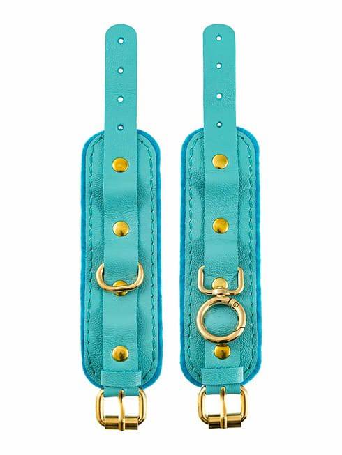 Pecado Khóa Tay Mini BDSM Xanh, Quyến Rũ Hoàn Hảo