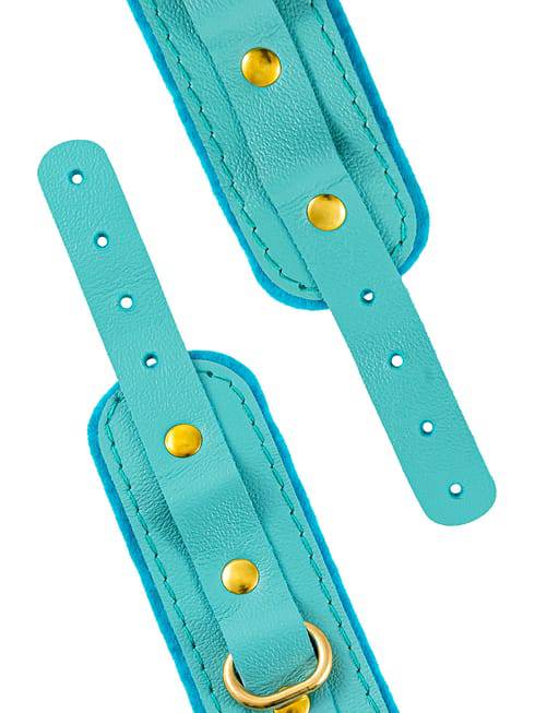 Pecado Khóa Tay Mini BDSM Xanh, Quyến Rũ Hoàn Hảo
