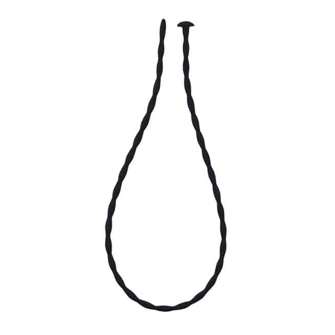 Lola Games Vanilla Glide Urethral đen medium 30cm mỏng