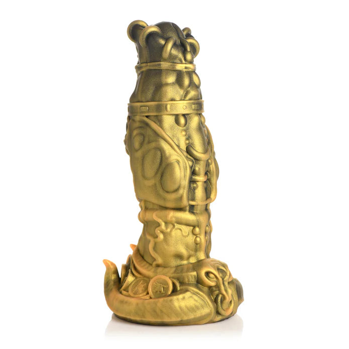 Creature Cocks King Minotaur Vàng Silicone Thú Vị 