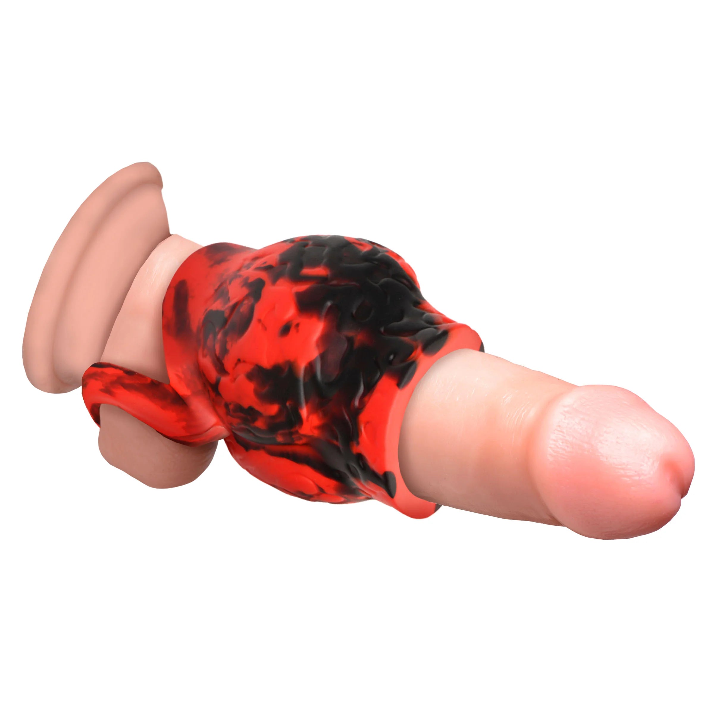 Sleeve Hell Bound Cocks Fiery Red Kéo Bi Roleplay 