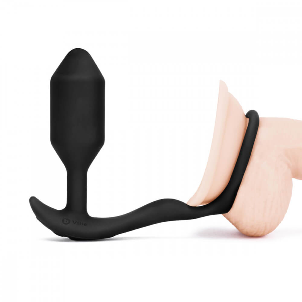b-Vibe Snug Tug Vòng Đít Rung Đa Điểm Khoái Lạc 