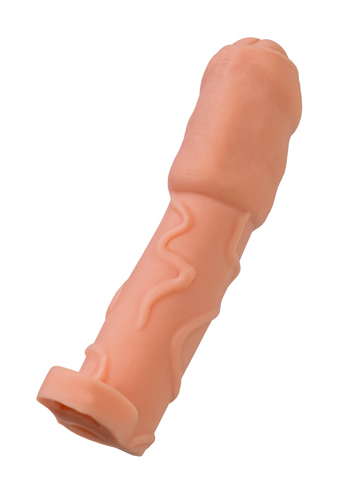 XLover 16cm Bao Quy Đầu Mút Da Thịt Siêu Dài 