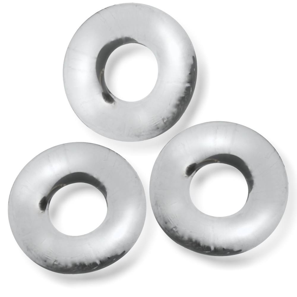 Oxballs Fat Willy vòng đeo dương vật dày 3pcs TPE bền bỉ 