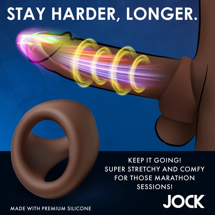 Jock vòng dương 2in1 nâu đậm bền bỉ