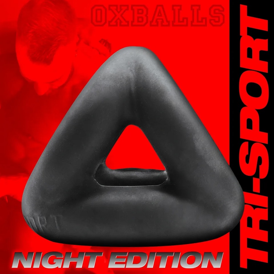 Oxballs Tri-Sport Vòng Đen Siết 3 Lớp Thỏa Mãn Mạnh