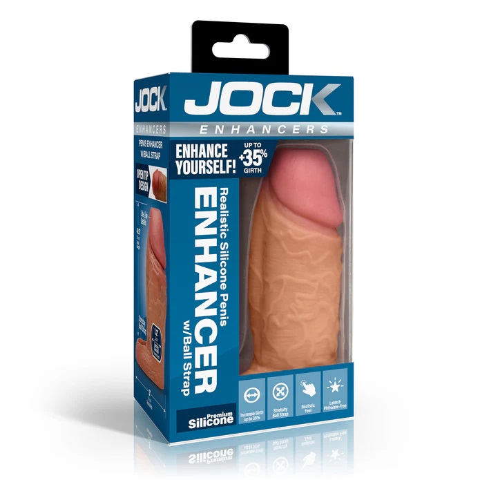 Jock Through Thickening Sleeve Thịt Siêu Dày