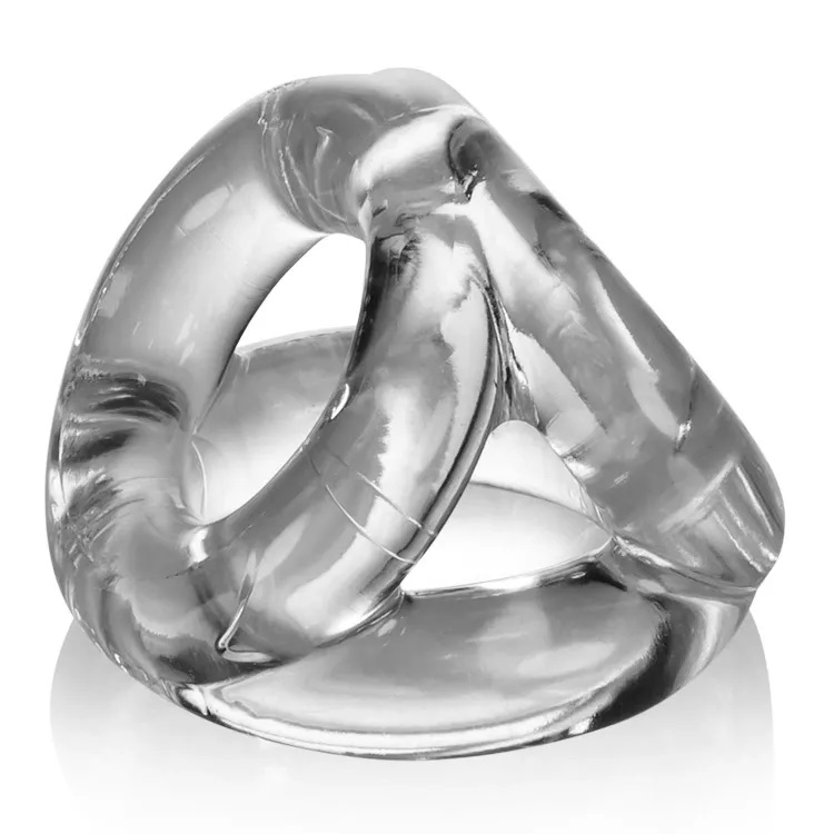 Oxballs Tri-Sport 3 Vòng Cockring Trong Suốt Mỹ Mạnh