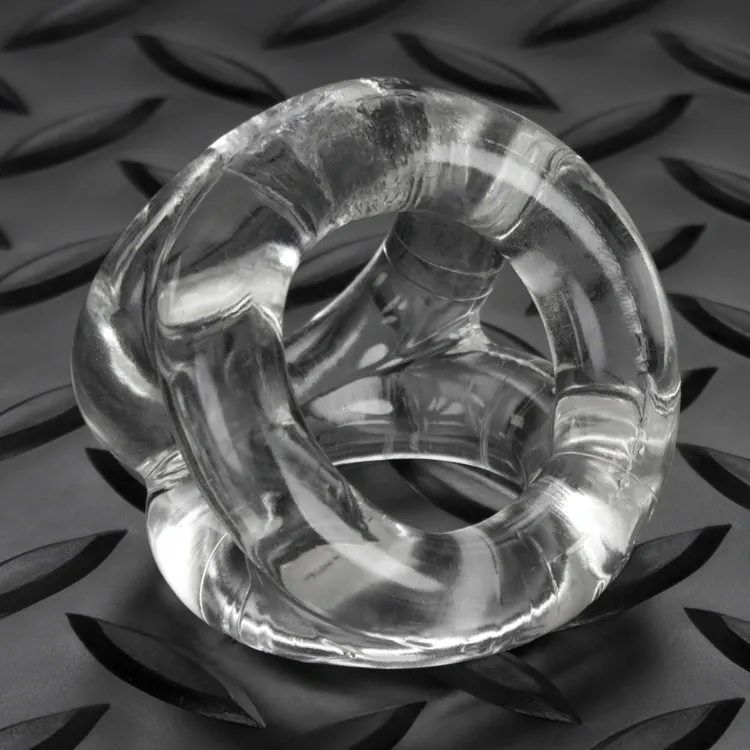 Oxballs Tri-Sport 3 Vòng Cockring Trong Suốt Mỹ Mạnh