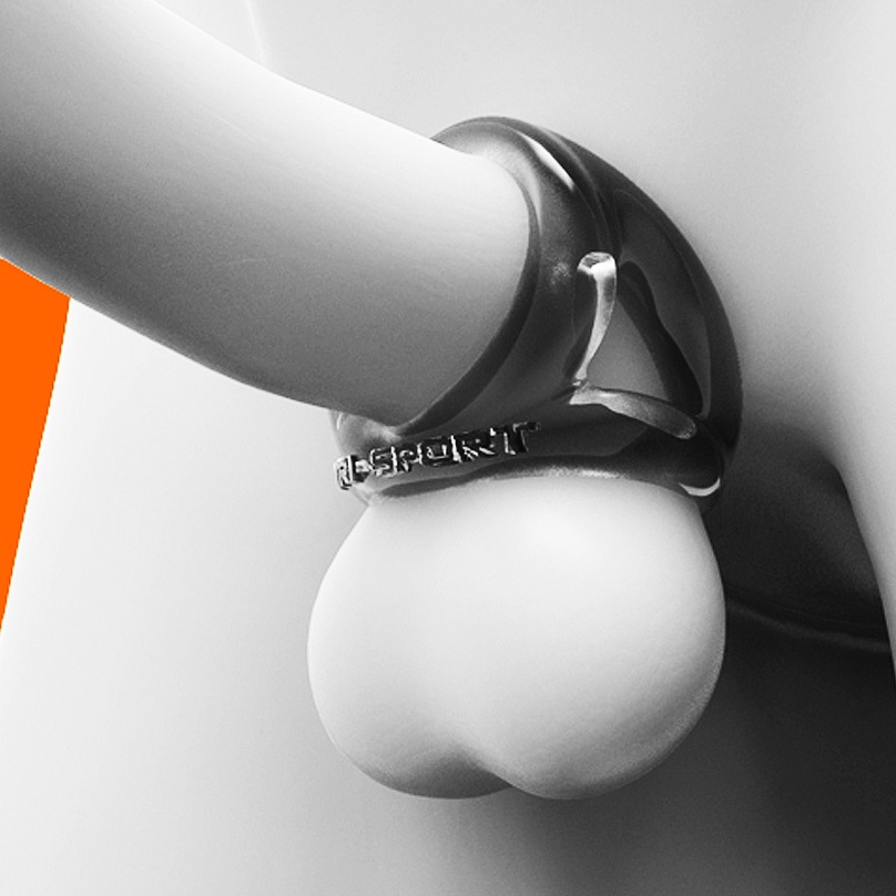Oxballs Tri-Sport 3 Vòng Cockring Trong Suốt Mỹ Mạnh