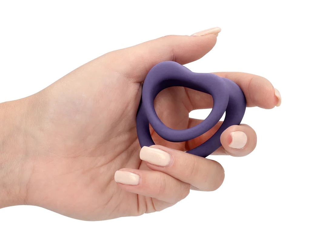 Nhẫn Loveline Tim Tím 2 Món Tăng Cực khoái