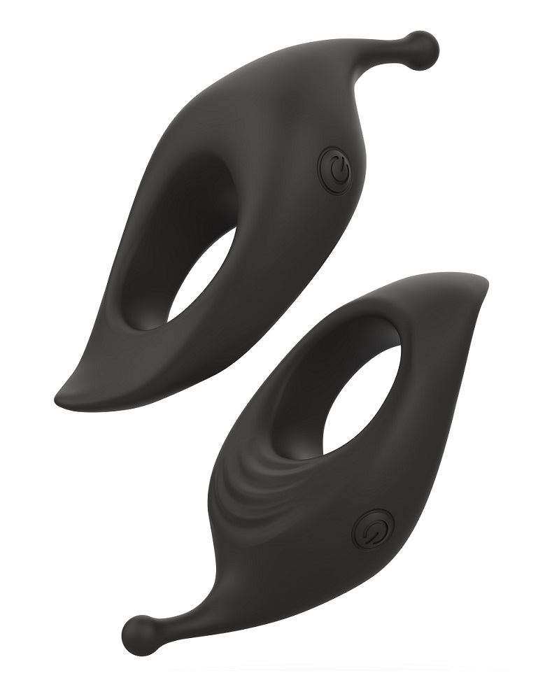 B Swish Bcharmed Cock Ring Vibro Đen Siêu Chặt