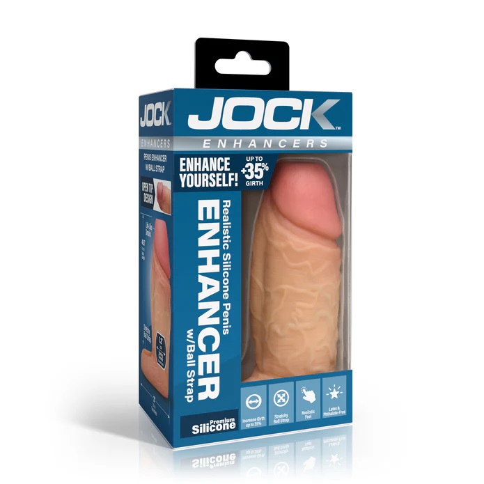 Jock Extender Silicone Xuyên Thấu Tăng Dày 4cm Bí Quyết