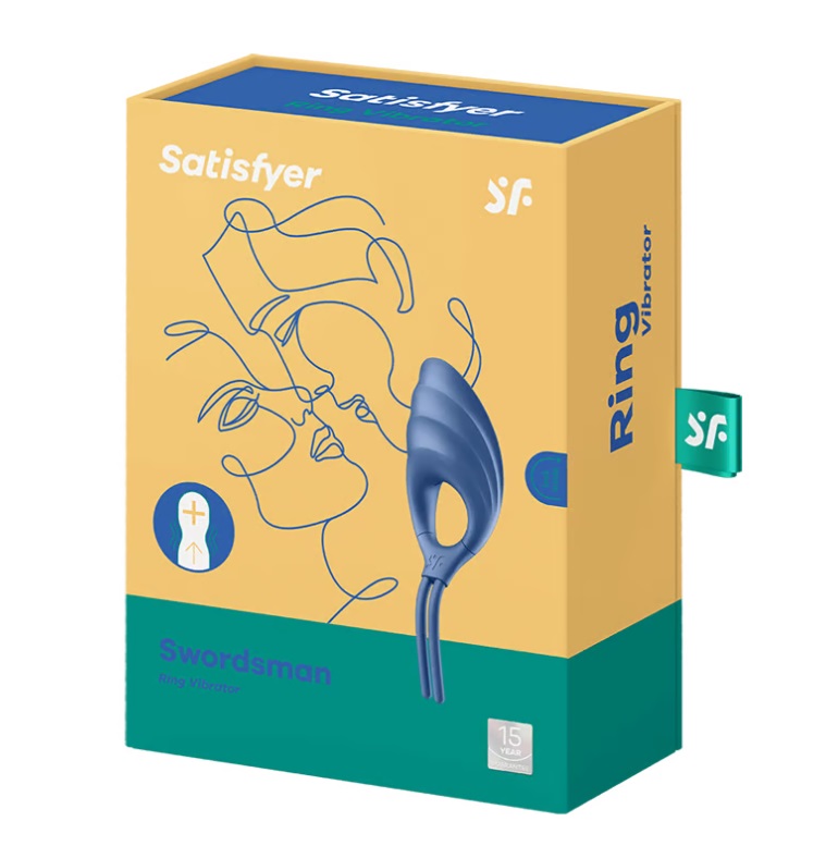 Satisfyer Kiếm Khách Vòng Đeo Dương Vật Xanh Siêu Sướng