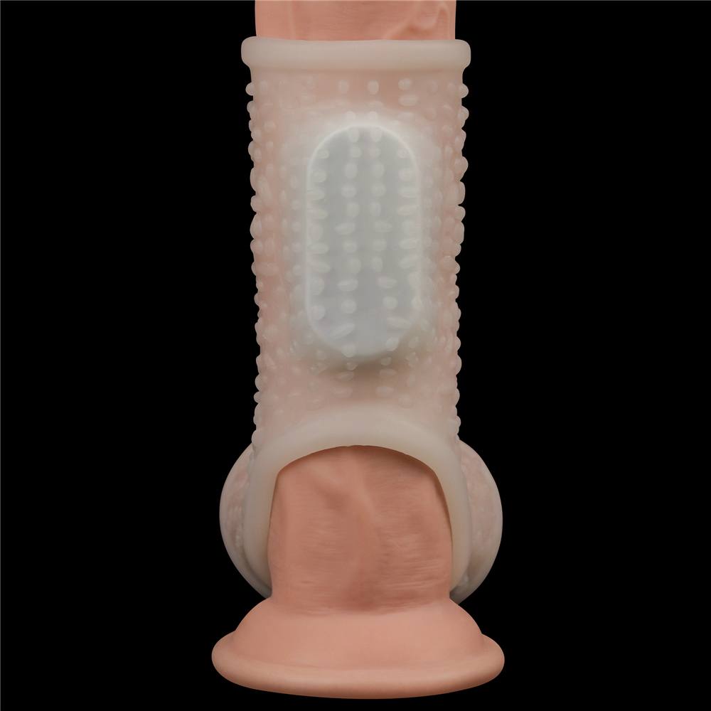 Lovetoy Knights Drip Vòng Rung Bầu Trứng Trắng Mạnh Mẽ
