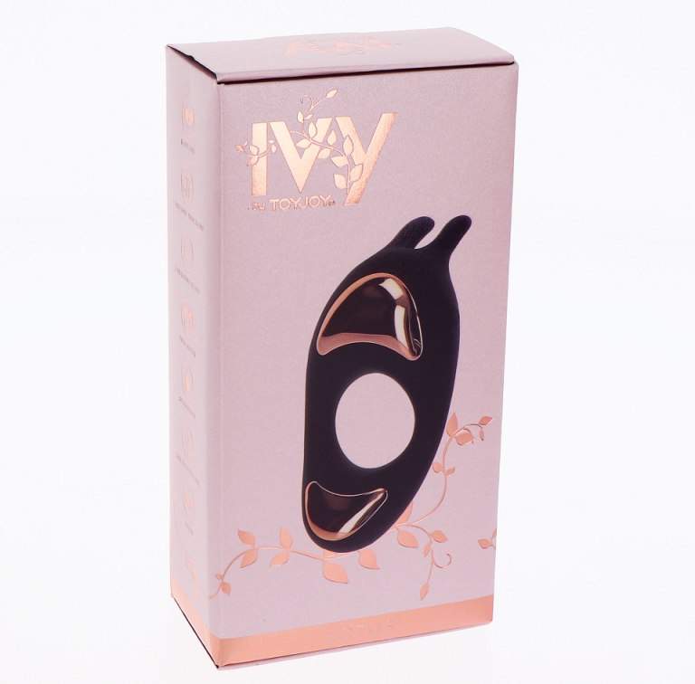 ToyJoy Lotus Ring Rung Đen 4.8cm Kéo Dài Mạnh