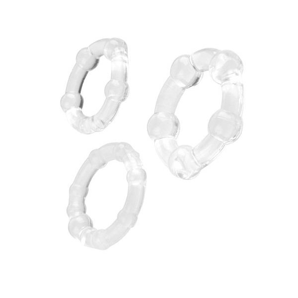 A-Toys Vòng Đeo 3in1 Trong Suốt Siêu Kích Thích