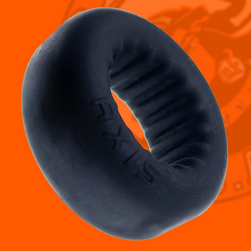 Oxballs AXIS Ring Đen Rib Siêu Chặt Cứng Lâu Khoái Cảm Đỉnh