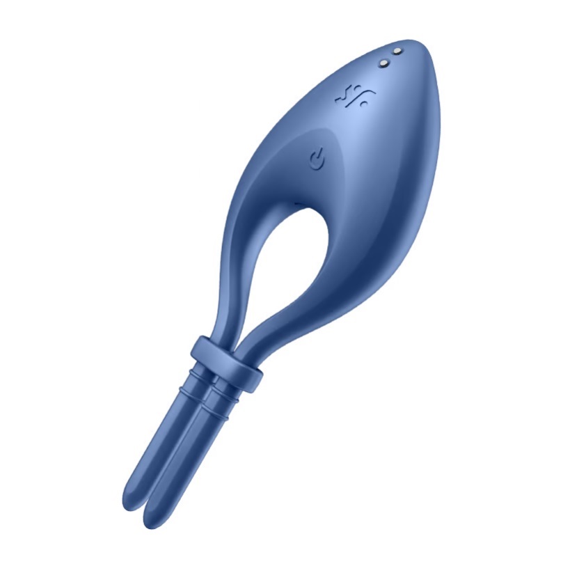 Satisfyer Nhẫn Kích Thích Xanh Dương Rung Mạnh
