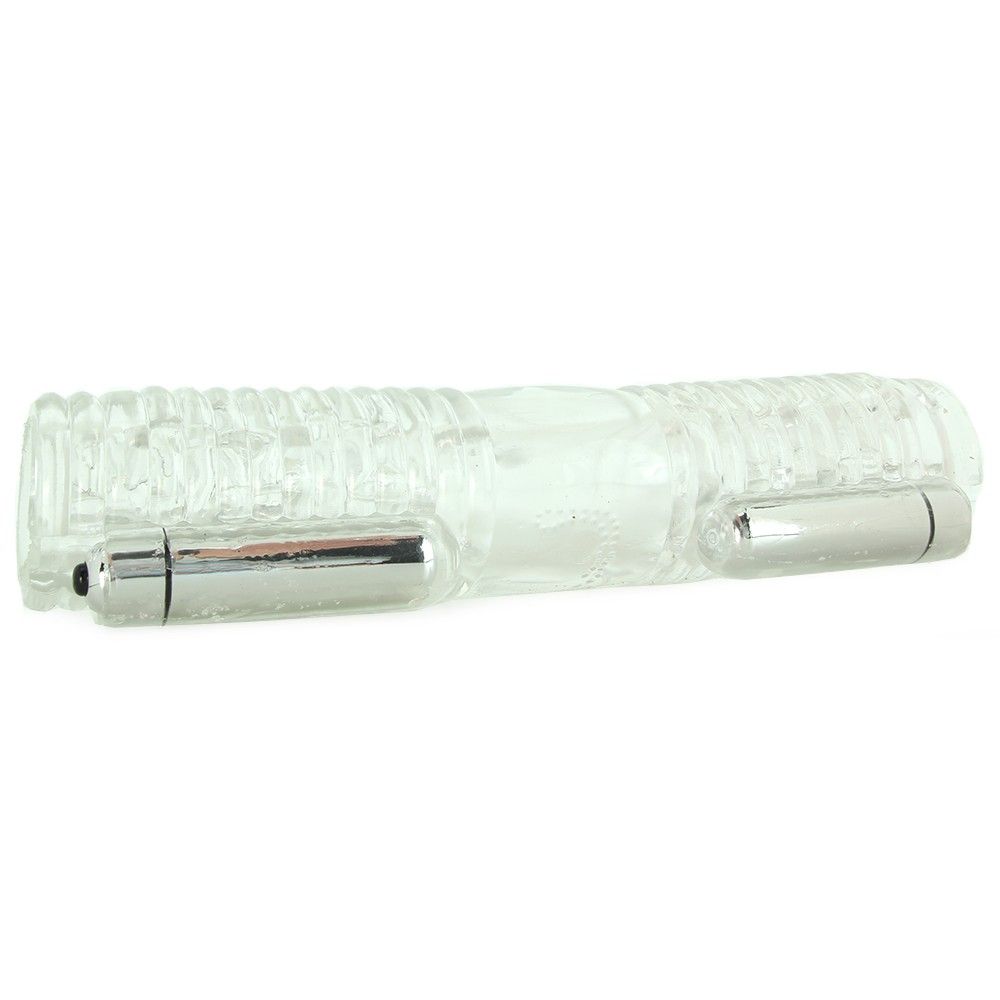 TOF Double Dildo Rung 26cm Song Đầu Đam Mê Bùng Cháy